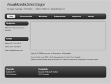Tablet Screenshot of duezguen.net
